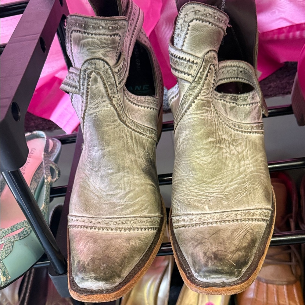 Chic Metallic Ankle Boots for Women